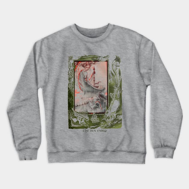 Sea Fairy Crewneck Sweatshirt by Pandora's Tees